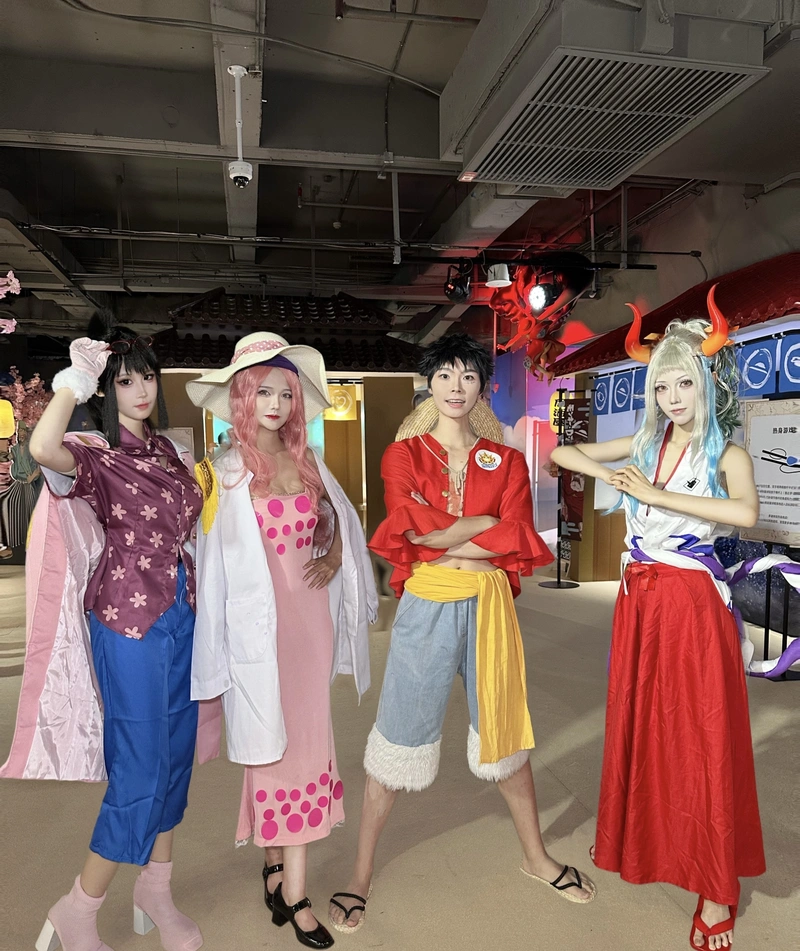 Hình cosplay One Piece phong cách phiêu lưu