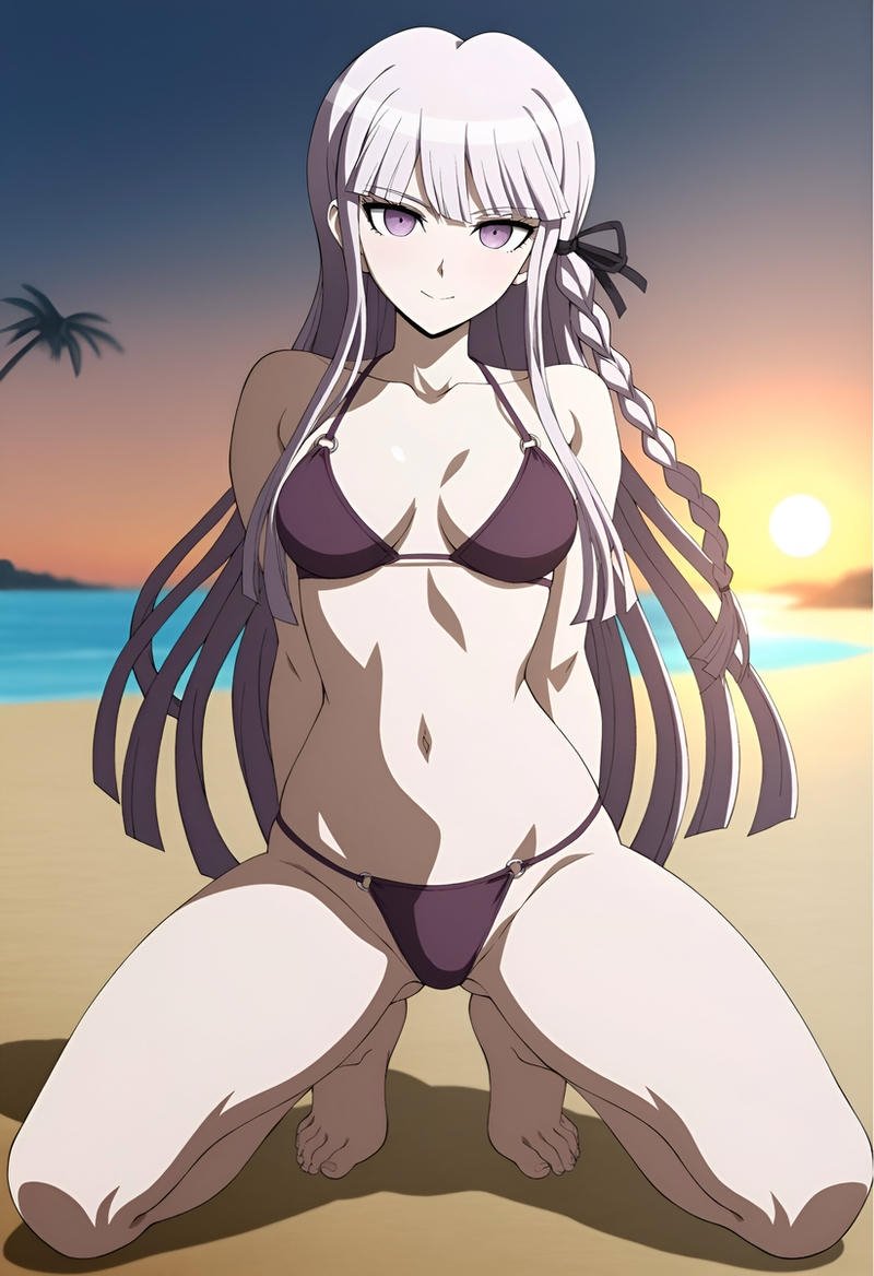 Hình gái anime mặc bikini nóng bỏng 18+