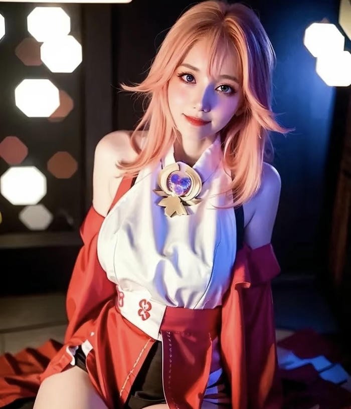 Hình gái đẹp cosplay anime quyến rũ