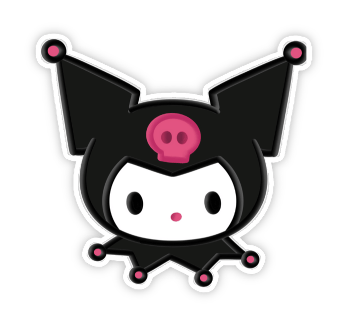 Hình nhãn dán Kurumi cổ điển u ám