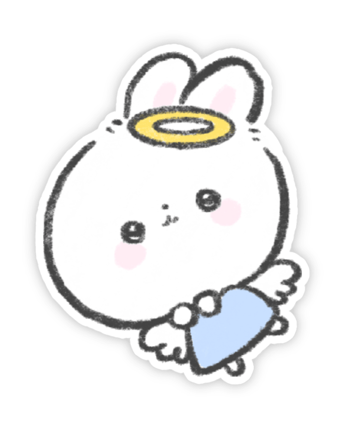 Hình nhãn dán cute dễ thương