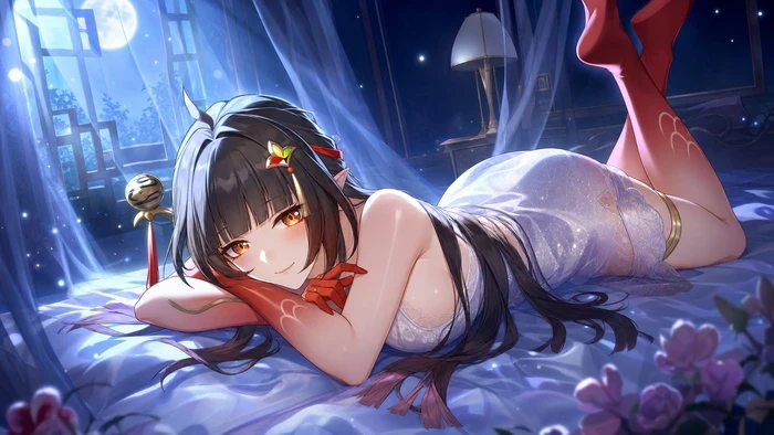 Hình nóng AI anime quyến rũ hấp dẫn