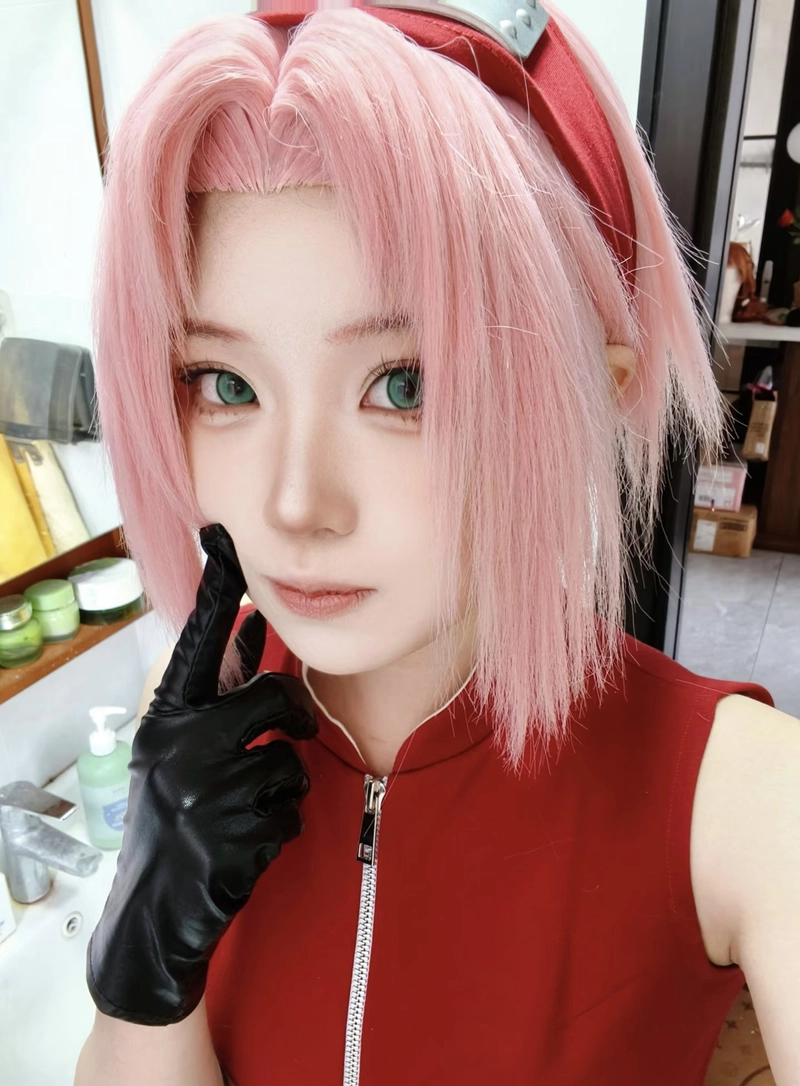 Hình nữ dịu dàng mang nét cosplay Sakura