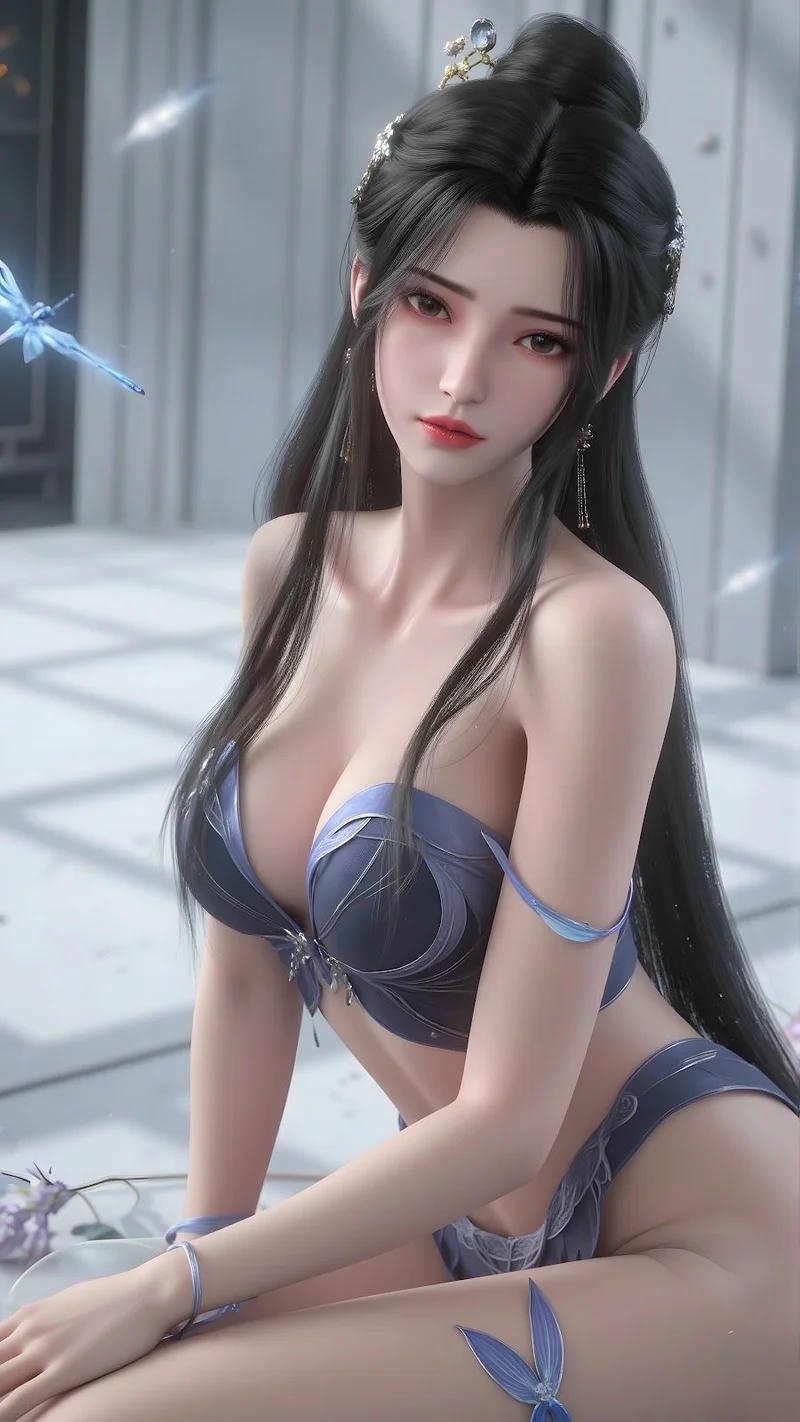 Hình sex 3D Lý Mộ Uyển trắng mịn