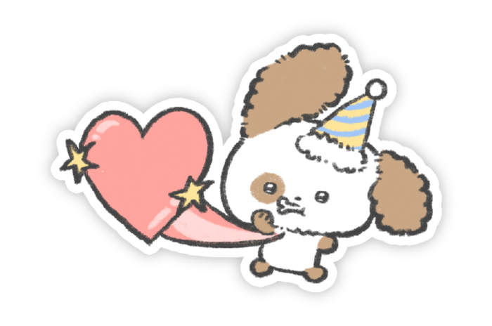 Hình sticker cute nhỏ xinh dễ thương