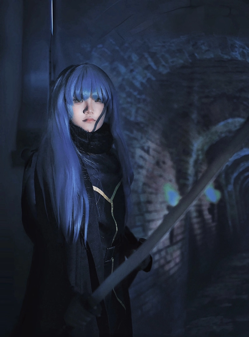 Hình tạo hình Rimuru cosplay mang nét tinh tế