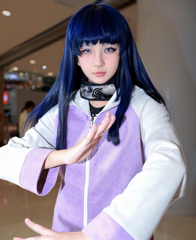 Hình tạo hình đơn giản đẹp cosplay Hinata