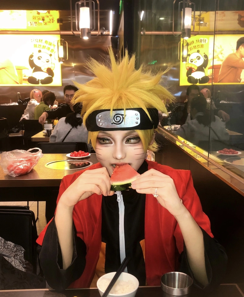 Hình tạo hình mạnh mẽ cùng cosplay Naruto