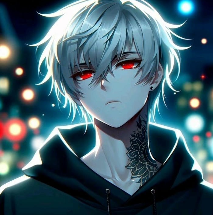 Mẫu ảnh anime nam ngầu ảnh ánh mắt lạnh