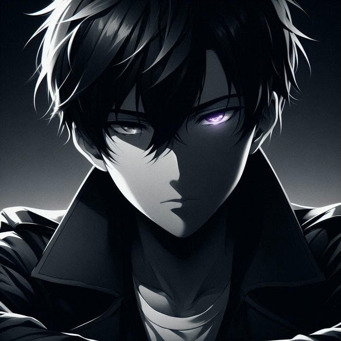 Mẫu ảnh anime nam ngầu khí chất