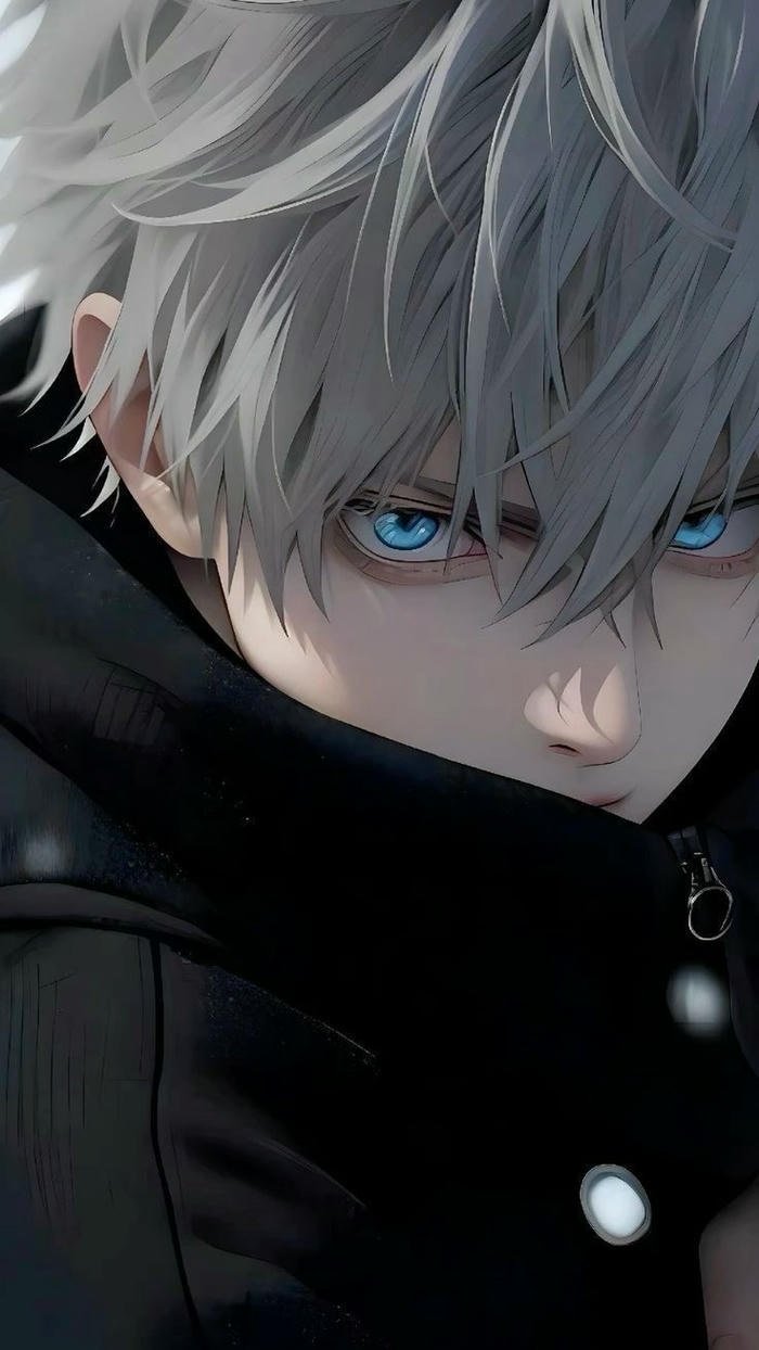 Mẫu ảnh anime nam ngầu tông tối