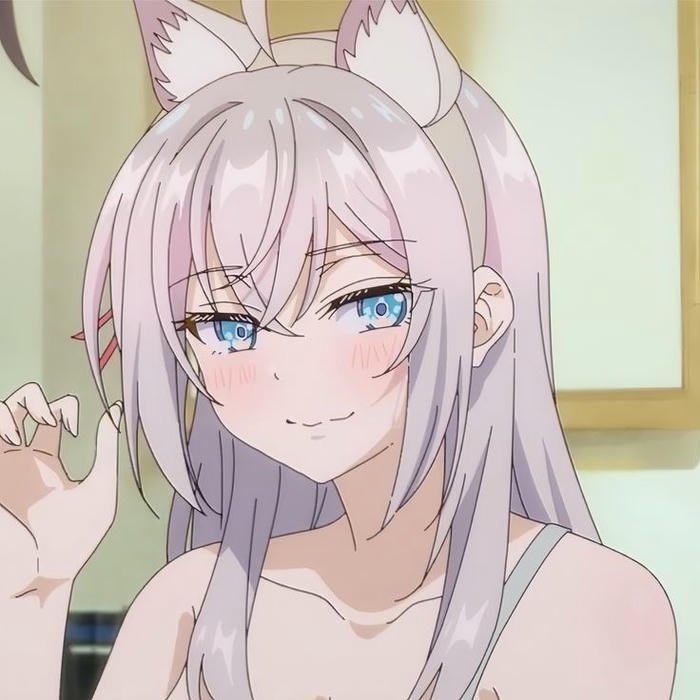 Mẫu ảnh anime nữ cute cảm giác