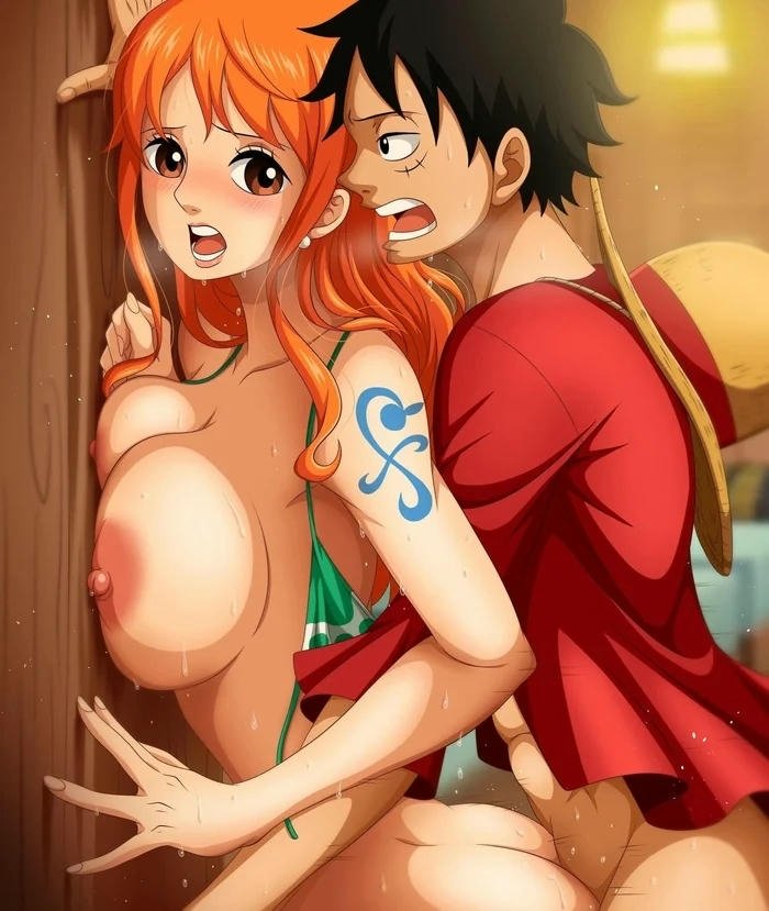 Nami One Piece phong cách fantasy quyến rũ