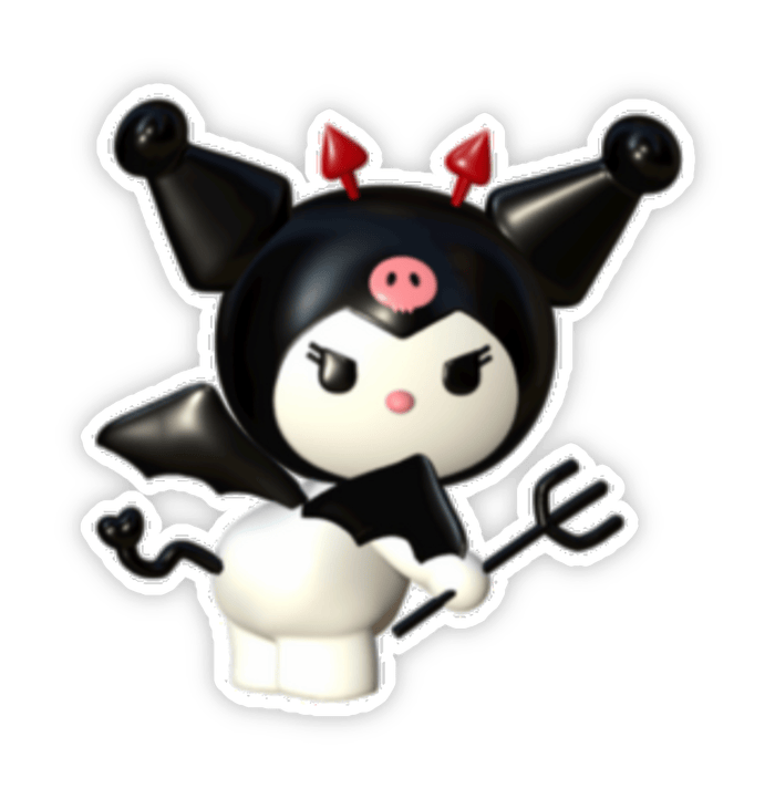 Nhãn dán Kurumi lạnh lùng tức giận