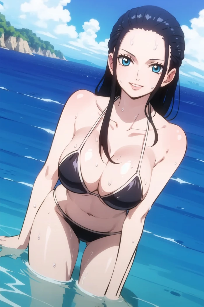 Nico Robin hentai đẹp nhất với tư thế khiêu khích
