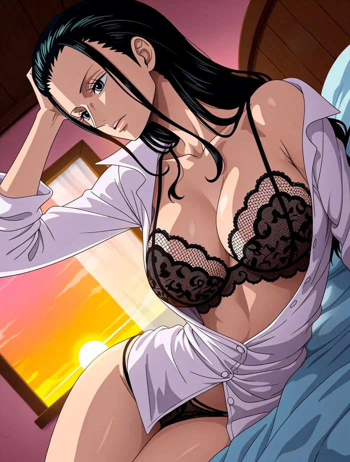 Nico Robin hentai gợi cảm đầy mê hoặc
