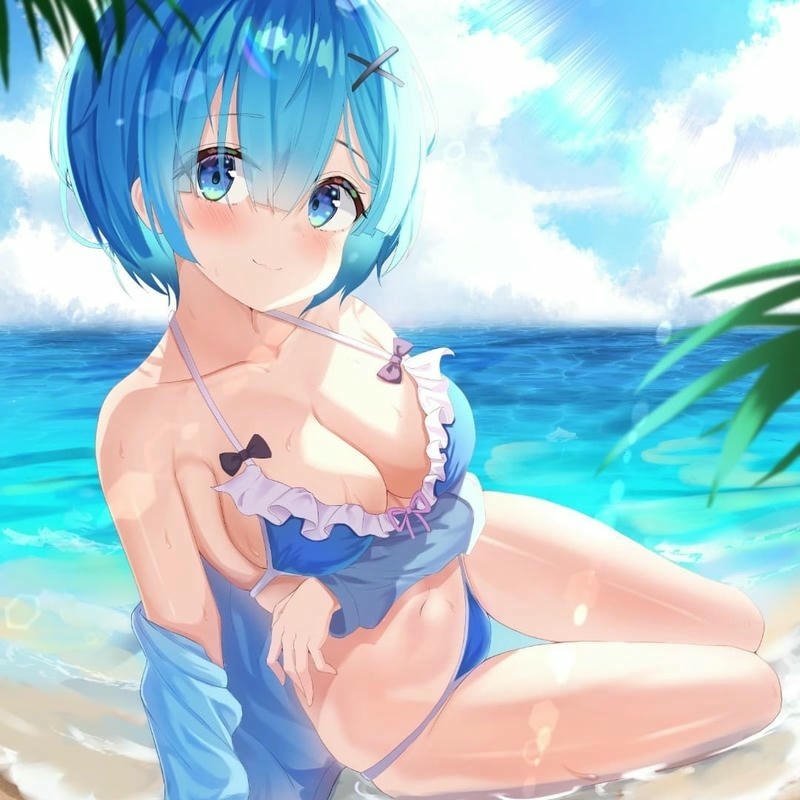 Rem hentai vú to bị bóp nắn đỏ ửng explicit
