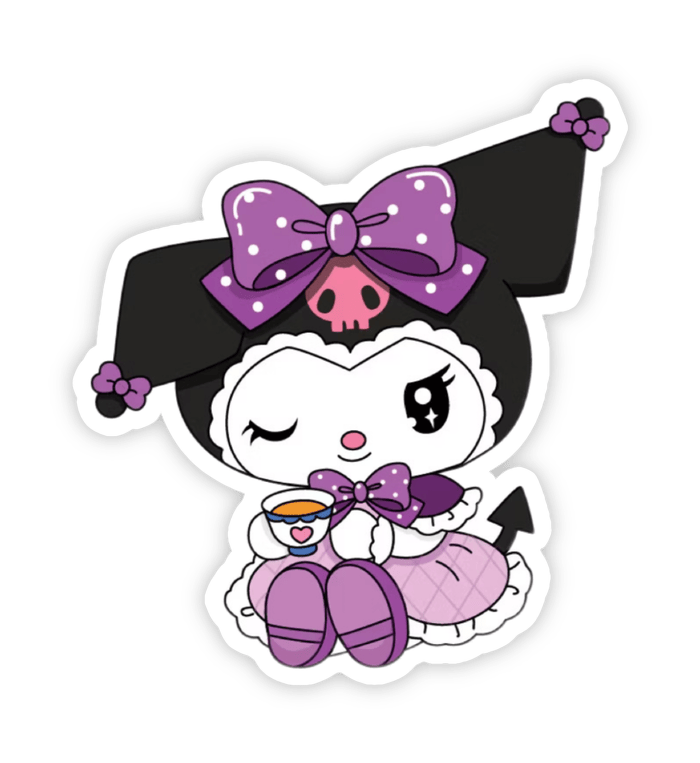 Sticker Kurumi nổi loạn mạnh mẽ