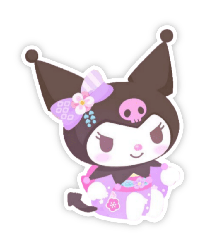 Sticker Kurumi u tối ấn tượng