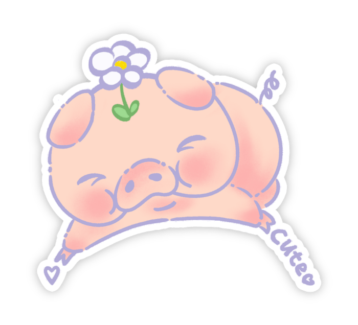 Sticker dễ thương mang cảm giác vui