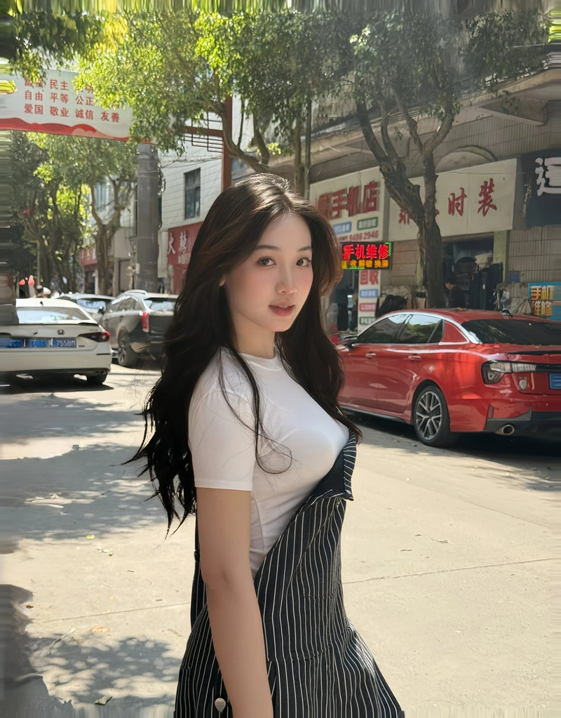 Thiếu nữ 2k5 khoe bụng phẳng và eo thon sexy