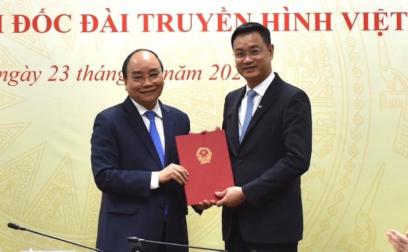 VTV Lê Ngọc Quang tại buổi lễ nhận quyết định bổ nhiệm