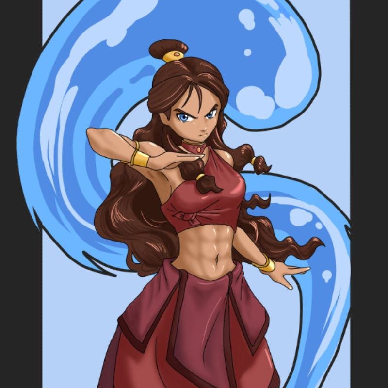 airbender the last avatar mang khí chất ngầu