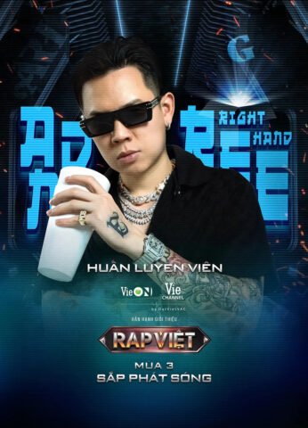 Andree Right Hand tham gia chương trình Rap Việt mùa 3 với tư cách là một huấn luyện viên