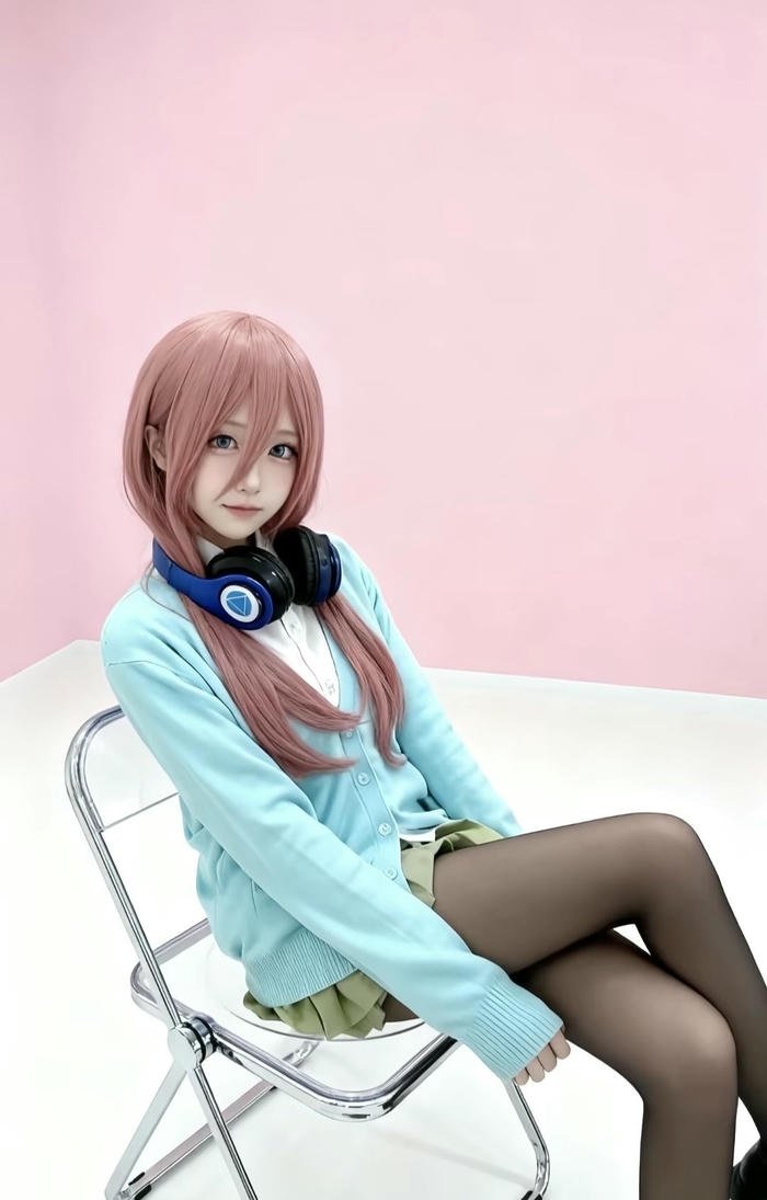 ảnh Miku Nakano cosplay phong cách