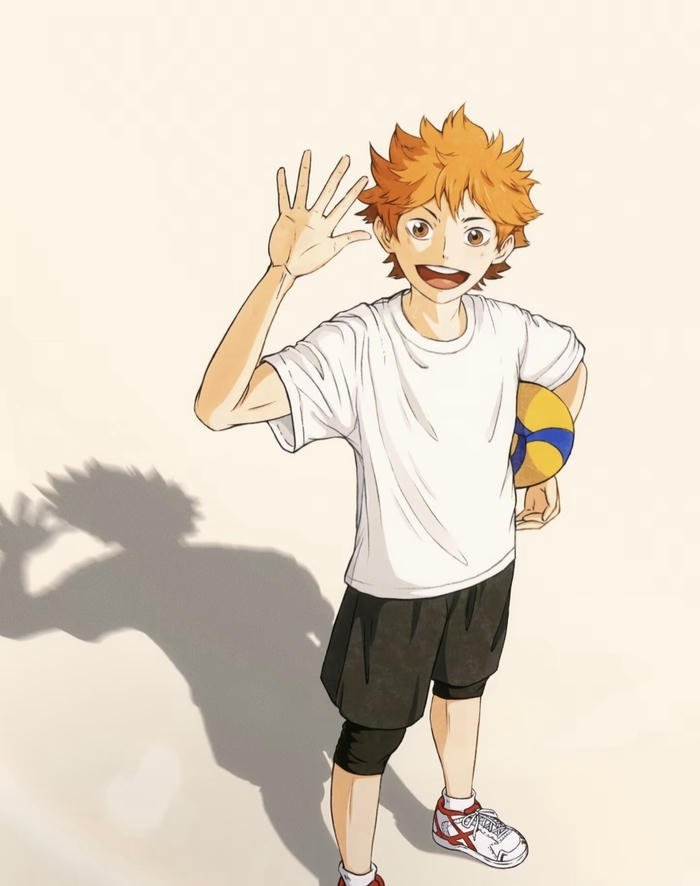 ảnh anime bóng chuyền nhìn rất đẹp
