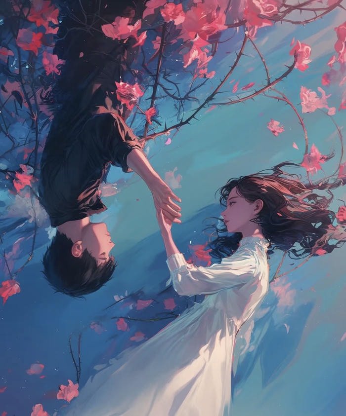 ảnh anime buồn vì tình yêu