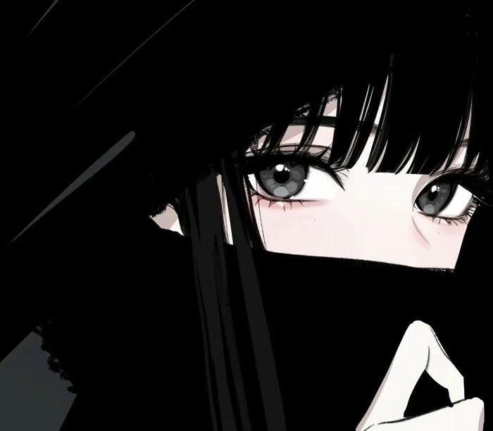 ảnh anime che mặt nét buồn sâu