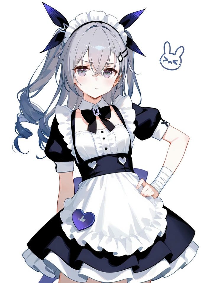 ảnh anime hầu gái dễ thương