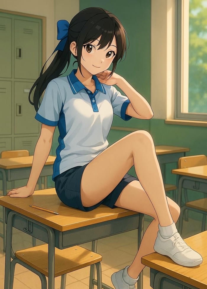 ành anime học sinh chất lượng cao sắc nét 4K
