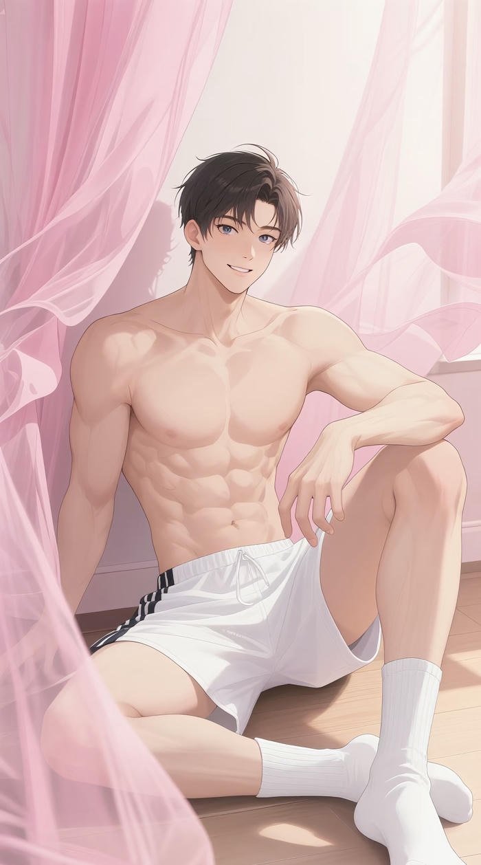 ảnh anime nam 6 múi tạo hình đẹp