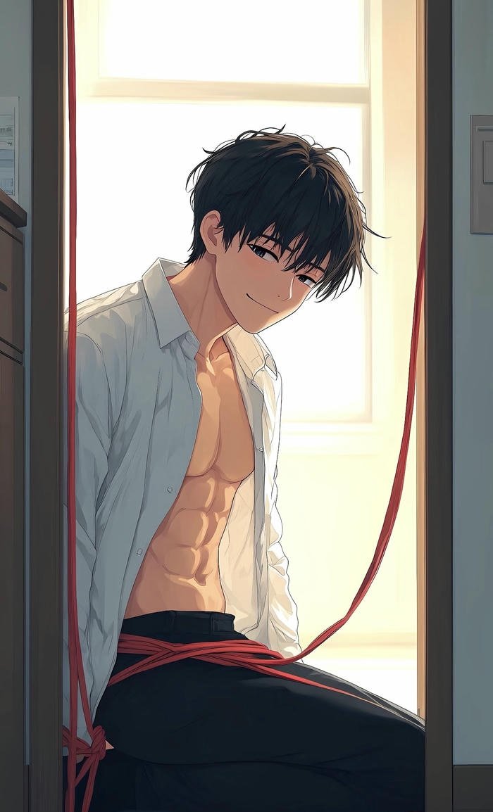 ảnh anime nam 6 múi vẻ nam tính
