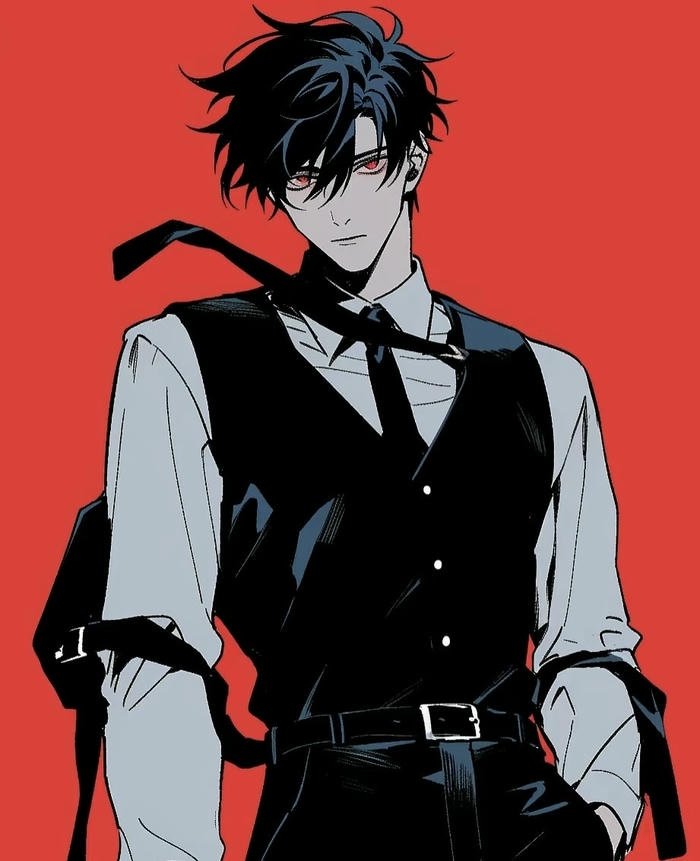 ảnh anime nam ác ma đầy quyền lực và bí ẩn