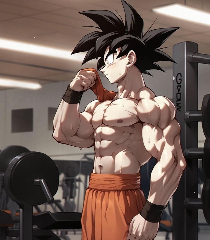 ảnh anime nam cơ bụng nổi rõ