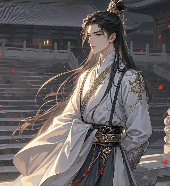 ảnh anime nam cổ trang cổ xưa