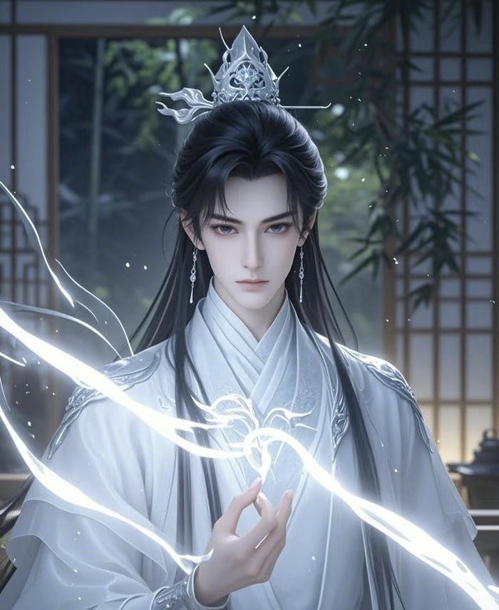 ảnh anime nam cổ trang nghiêm nghị