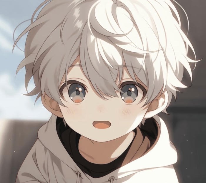 ảnh anime nam cute dễ thương
