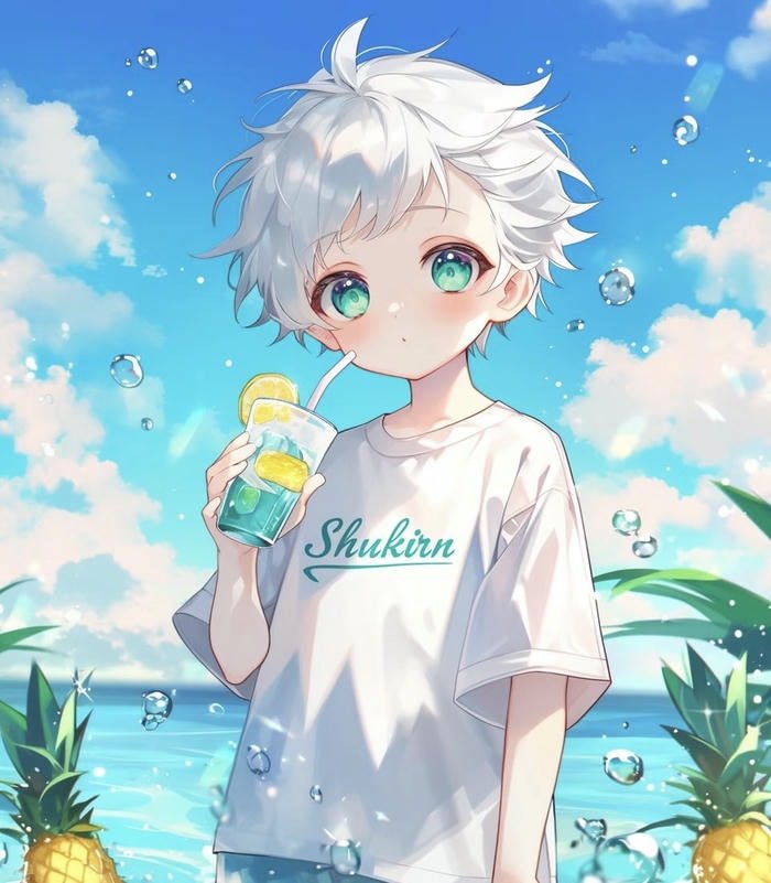 ảnh anime nam cute diện mạo sáng