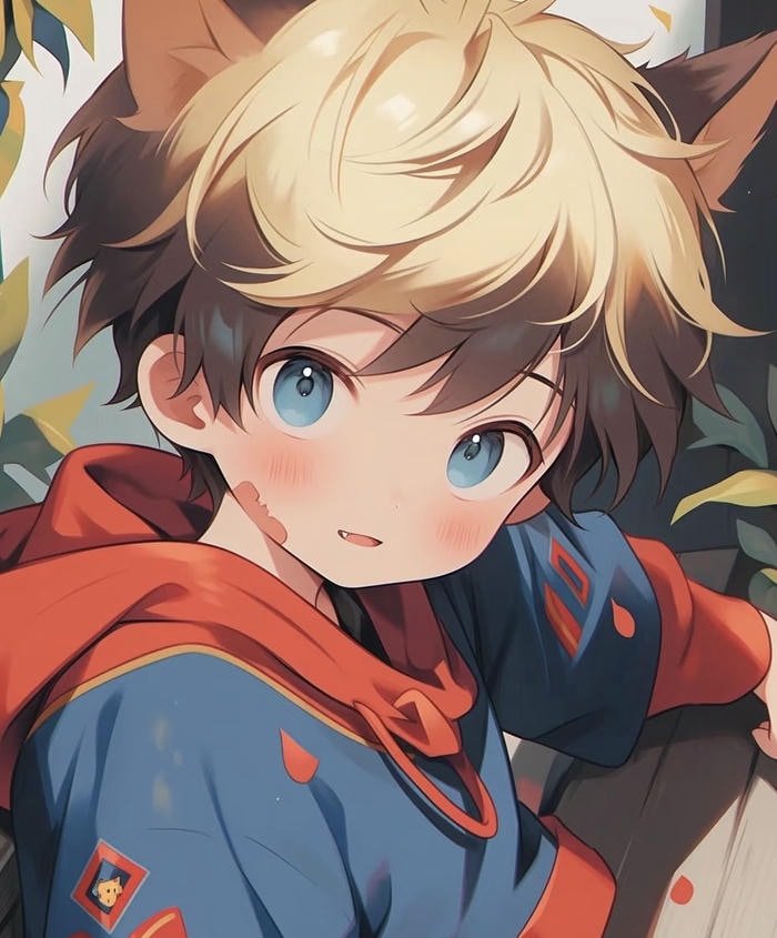 ảnh anime nam cute nét mặt hiền