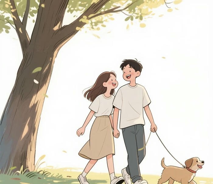 ảnh anime nắm tay lãng mạn