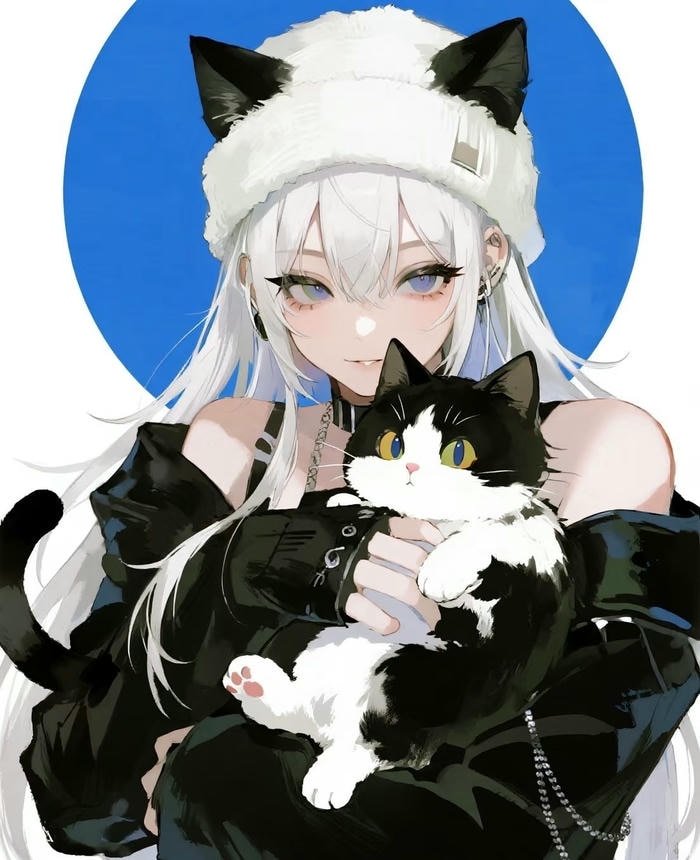 ảnh anime nữ khí chất mạnh mẽ