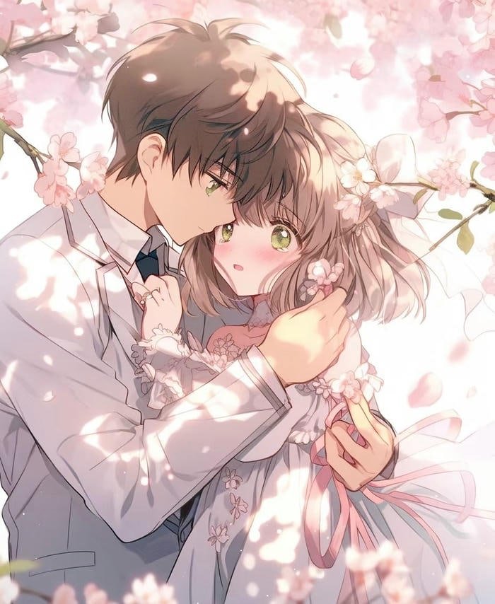 ảnh cặp đôi anime hạnh phúc