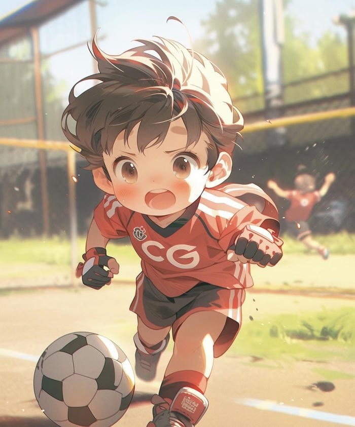 ảnh cầu thủ anime kỹ thuật cao