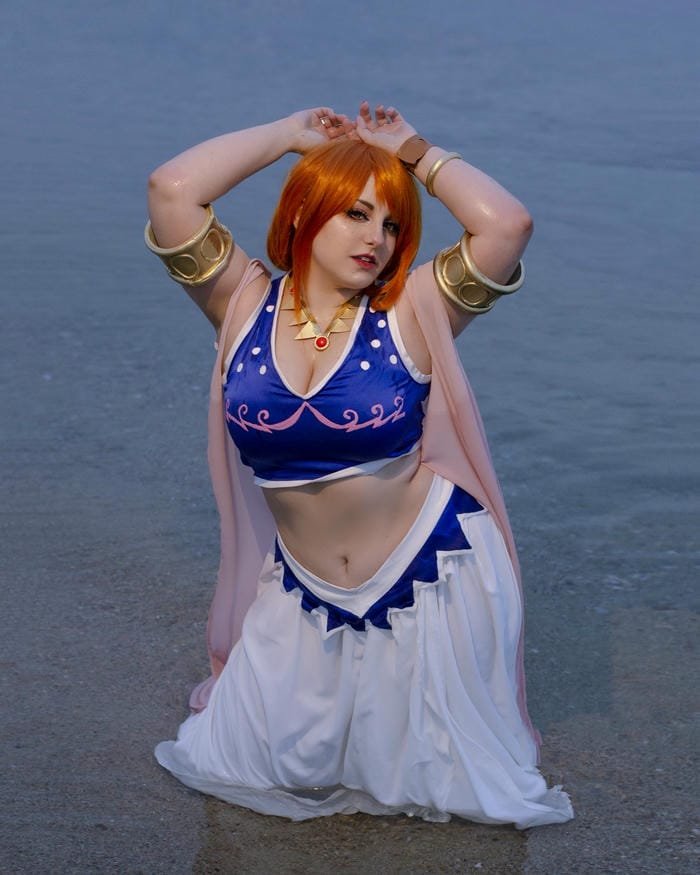 ảnh chụp cosplay nami tự nhiên