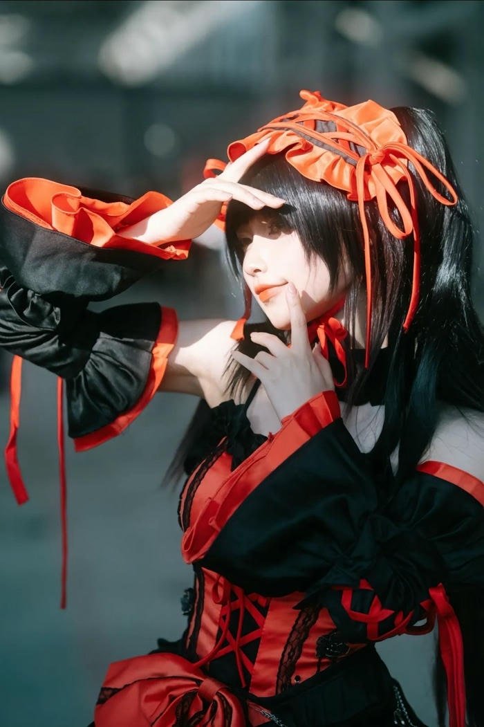 ảnh cosplay Kurumi nét đẹp nhẹ nhàng