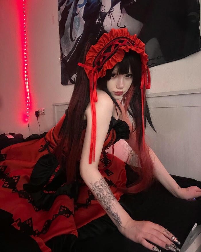ảnh cosplay Kurumi vẻ đẹp cuốn hút